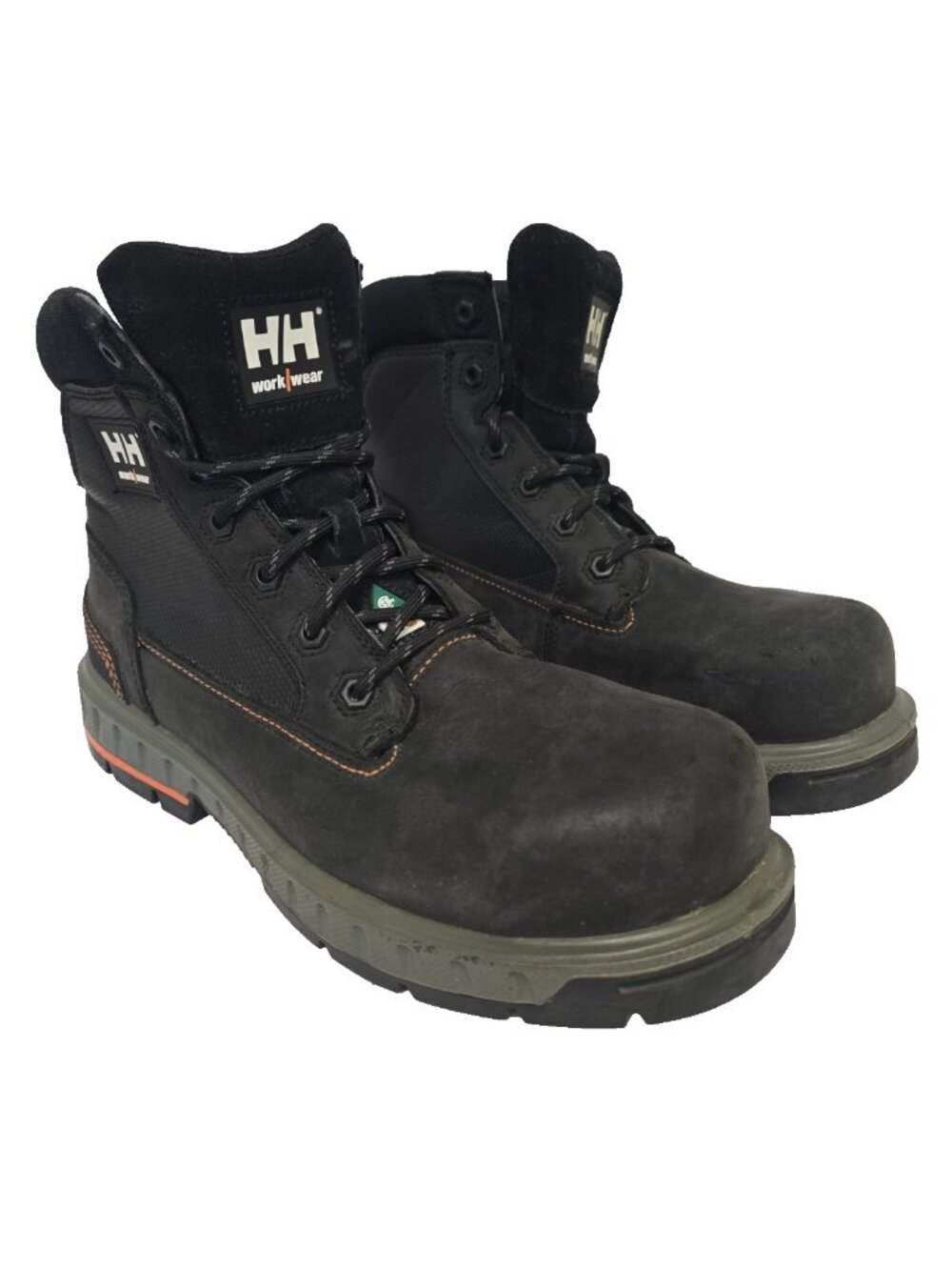 Helly Hansen Men's 6” FreshTech Steel Toe Work Boots HHS232001 Black Size 12M